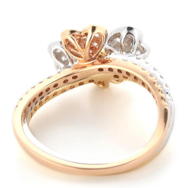 Four Leaf Clover Trinity Ring - Prime Adore