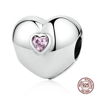 Sterling Silver Charms Collection - Pink Series - Prime Adore