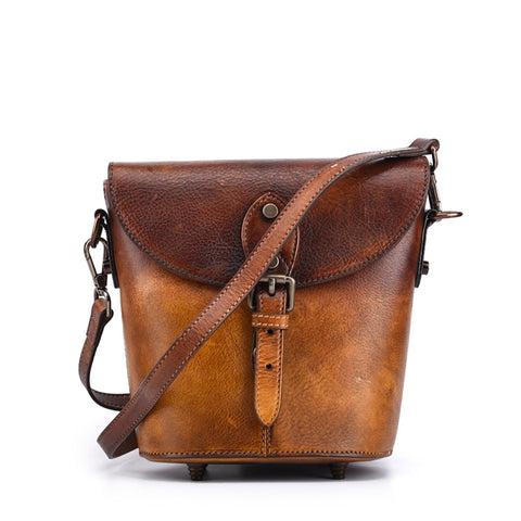 Saddle Summer Leather Handbag - Prime Adore