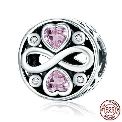 Sterling Silver Charms Collection - Pink Series - Prime Adore