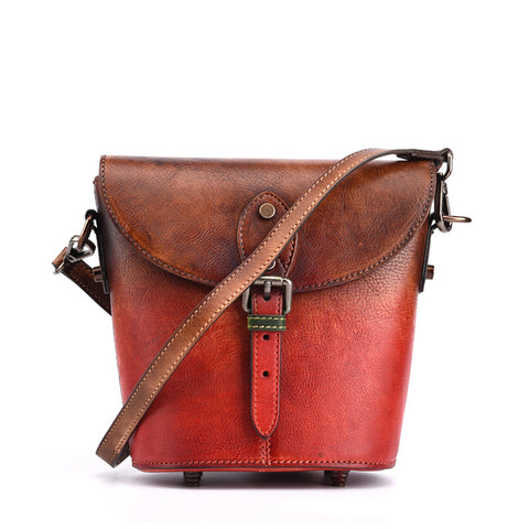 Saddle Summer Leather Handbag - Prime Adore