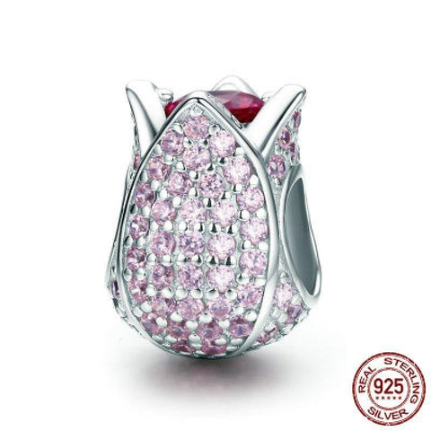 Sterling Silver Charms Collection - Pink Series - Prime Adore