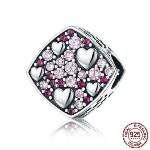 Sterling Silver Charms Collection - Pink Series - Prime Adore