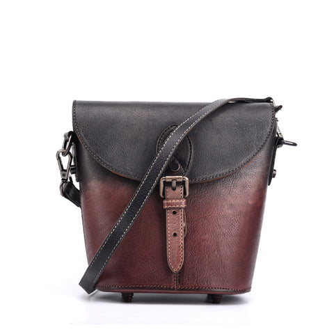 Saddle Summer Leather Handbag - Prime Adore