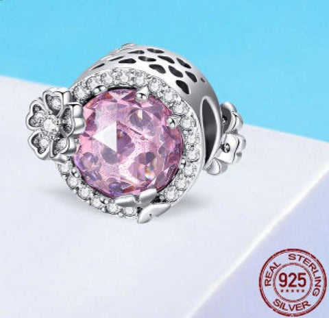 Sterling Silver Charms Collection - Pink Series - Prime Adore