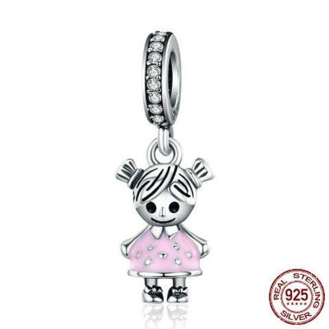 Sterling Silver Charms Collection - Pink Series - Prime Adore