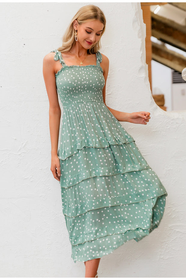 Oceanside Vines Dress - Prime Adore